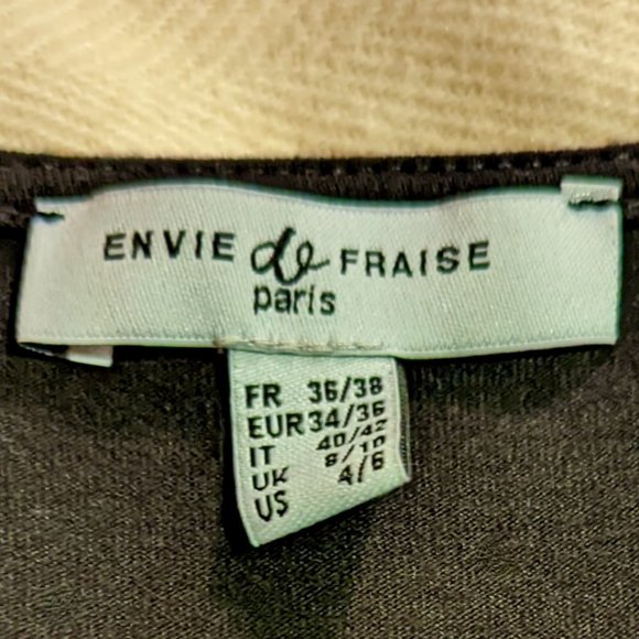 Envie de Fraise Nursing Shirt (Cybelle Style, Black) - Picture 8 of 14